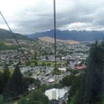 Vanuit gondola naar beneden kijken